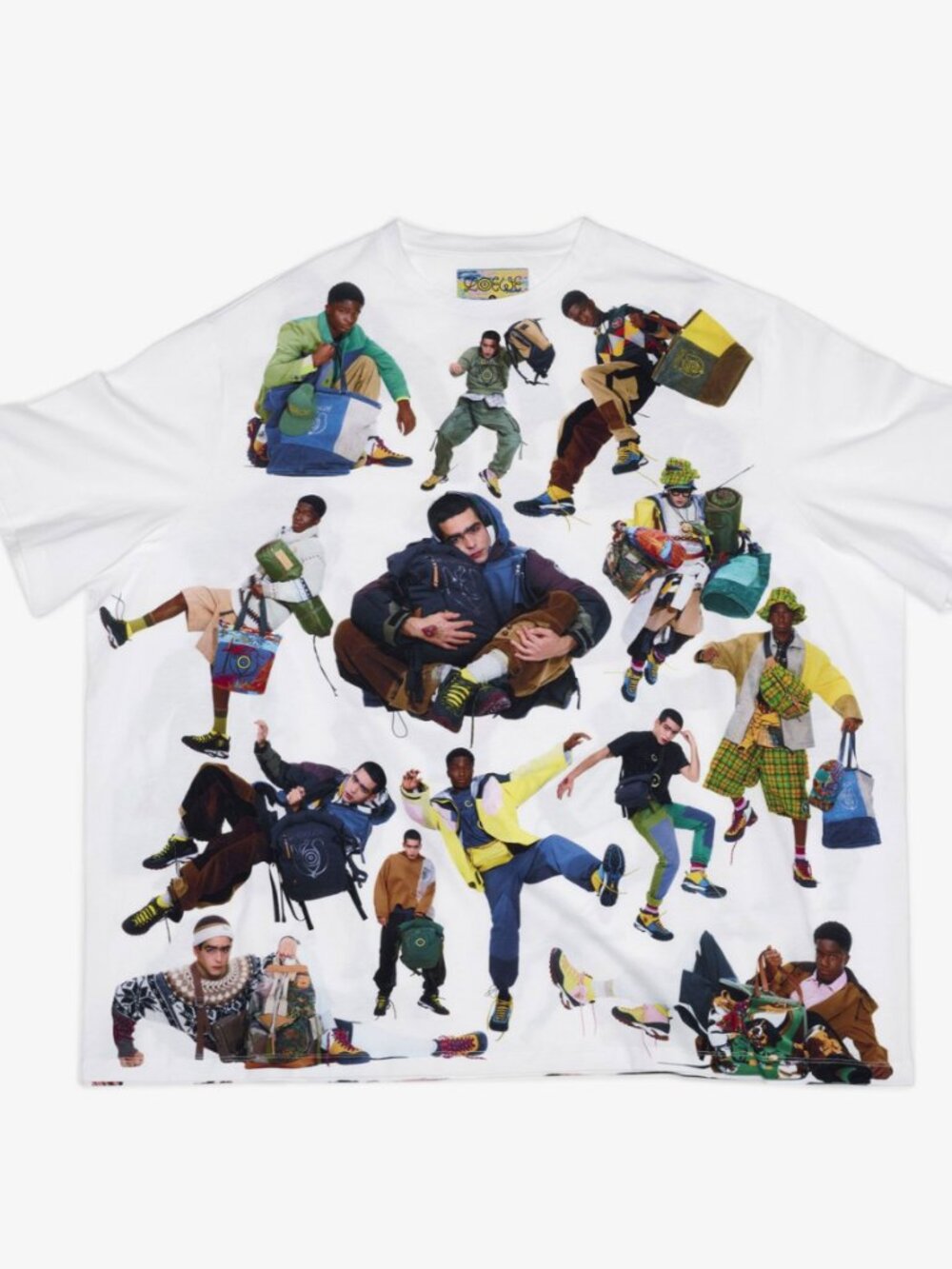 Loewe Show On a Shirt JW Anderson White Tee